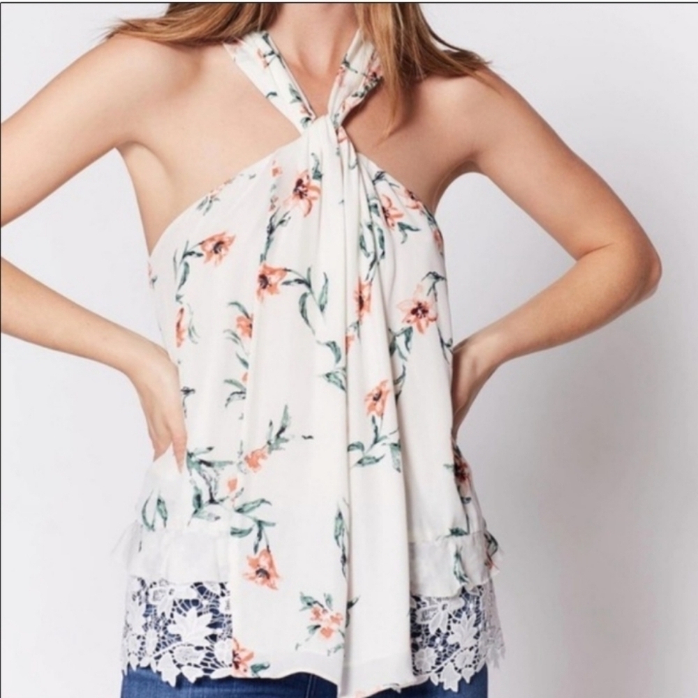 Joie Segalle Floral Halter Top